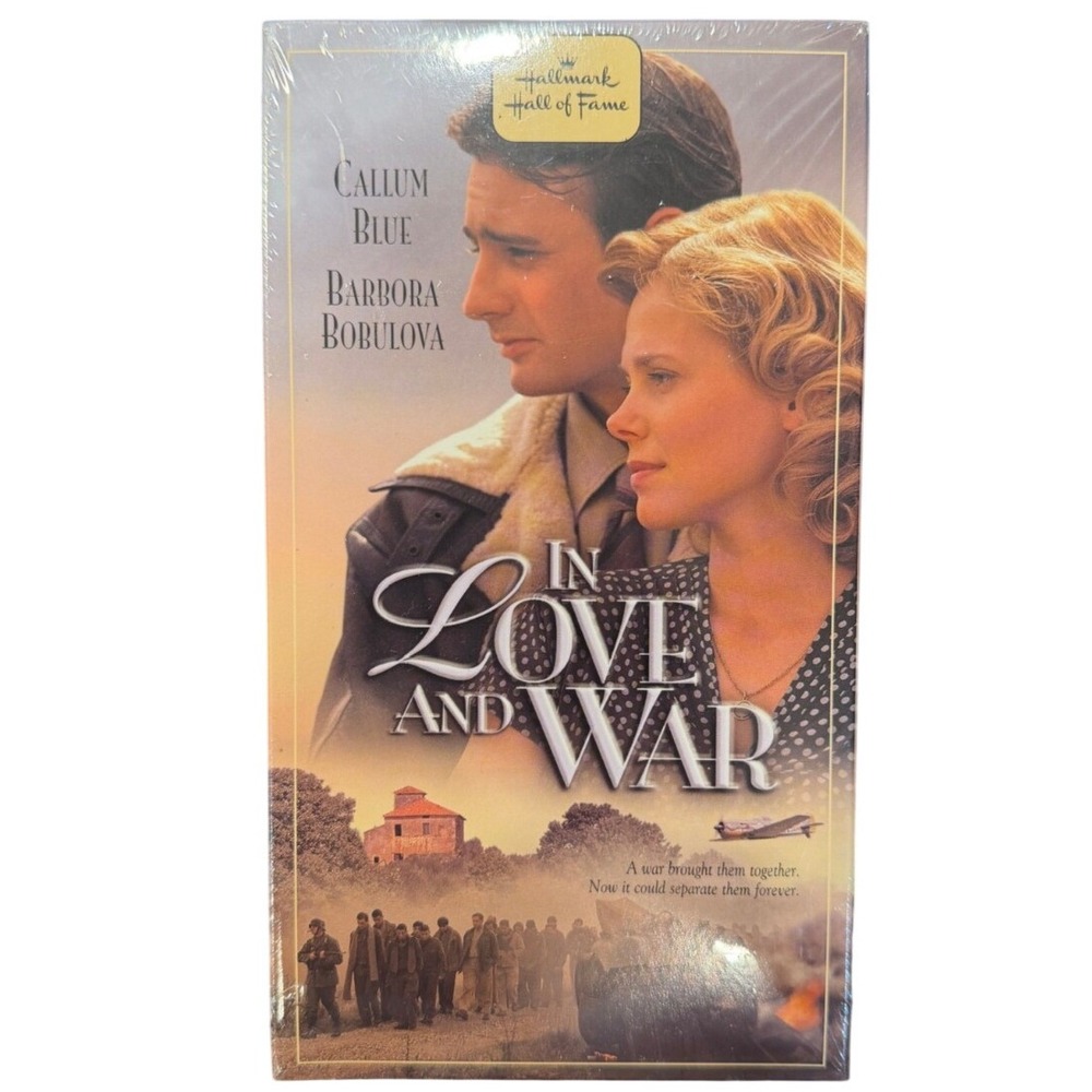 In Love & War VHS Hallmark Hall of Fame Callum Blue Barbora Bobulova New Sealed